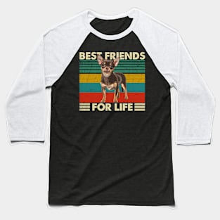 Tiny Tails Chihuahua Best Friends For Life for Small Dog Admirers Baseball T-Shirt